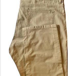 Massimo Dutti Mens Beige Khaki Chino Pants Casual Fit 40